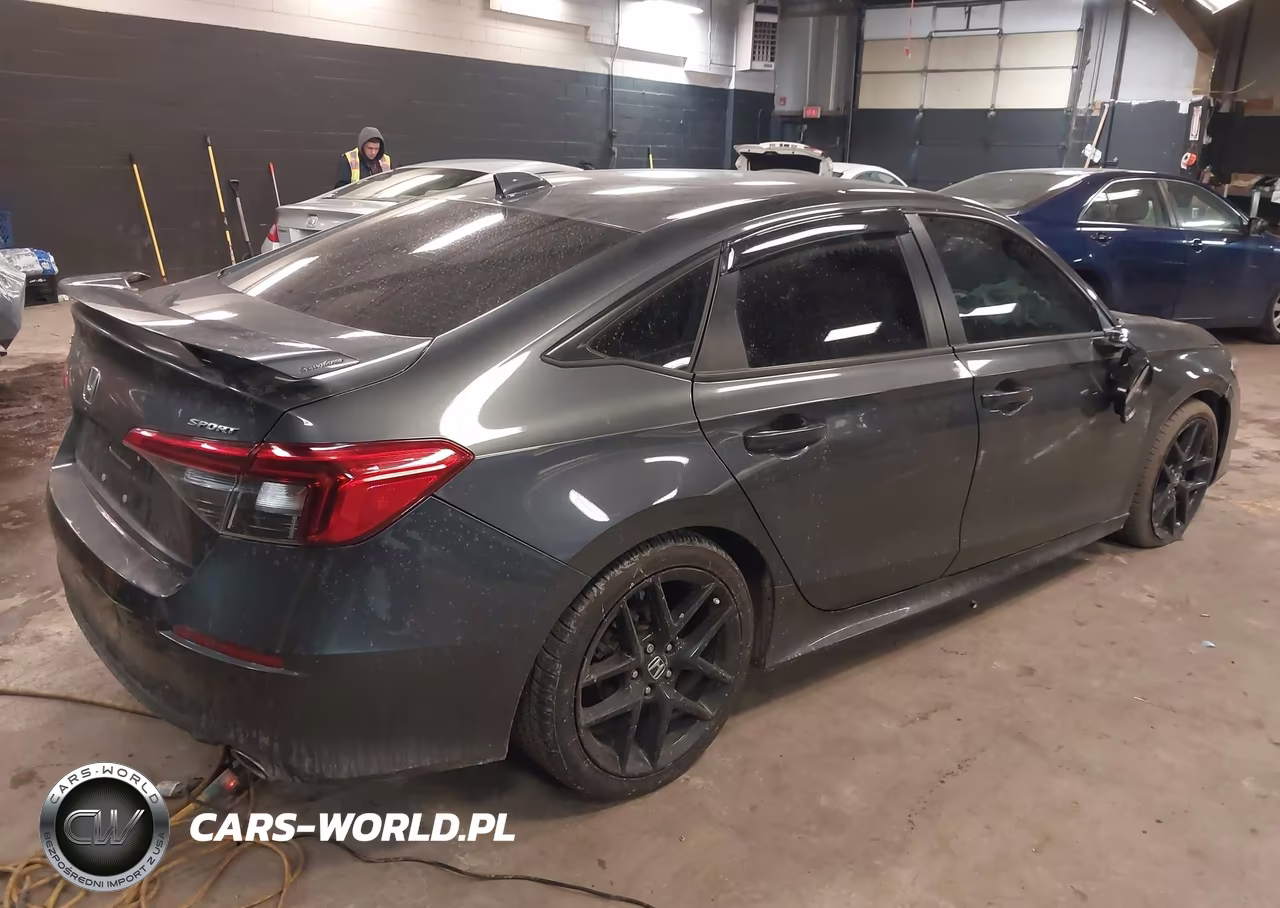 2022 Honda Civic Sport VIN:2HGFE2F55NH570266 - 4