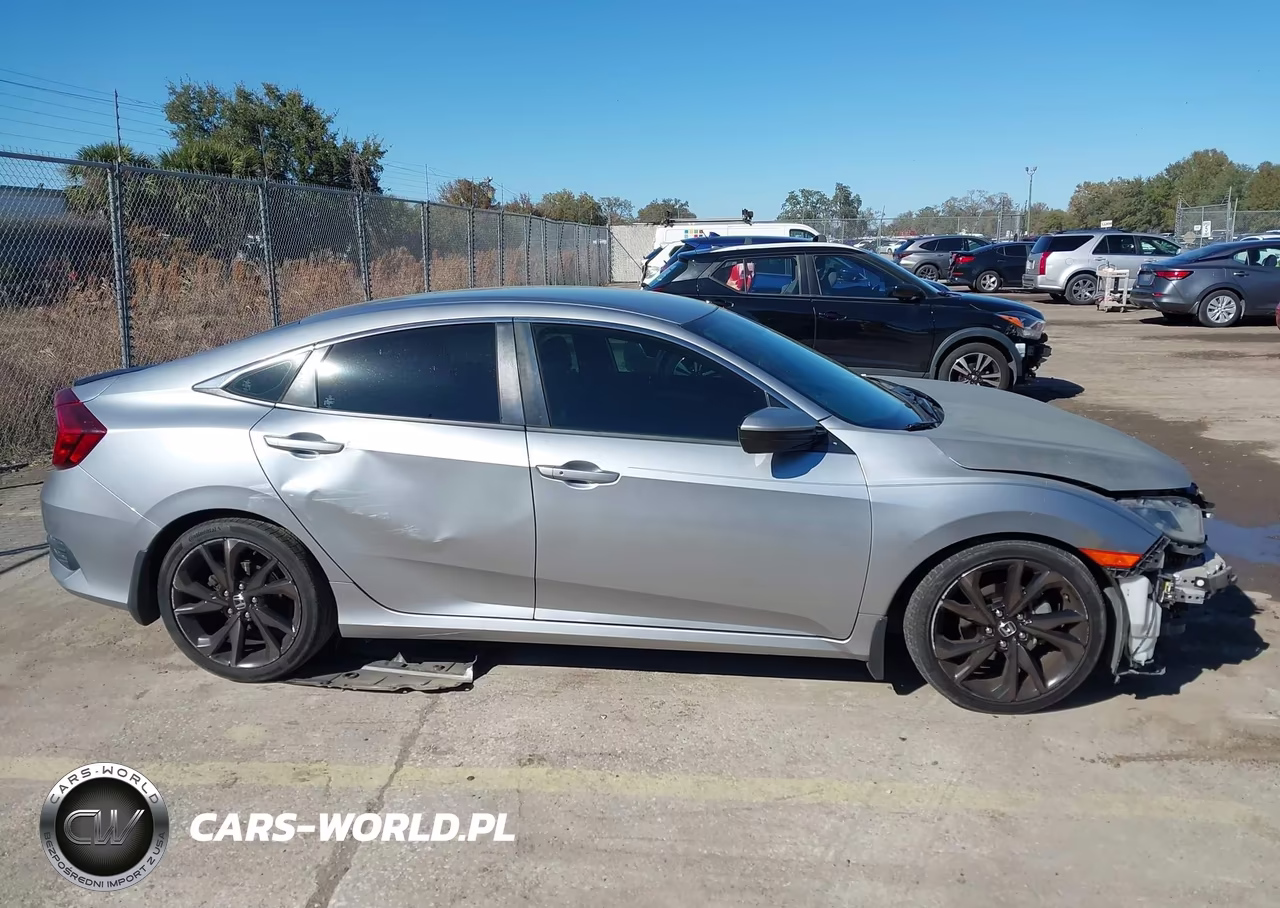 2020 Honda Civic Sport VIN:2HGFC2F80LH595878 - 14