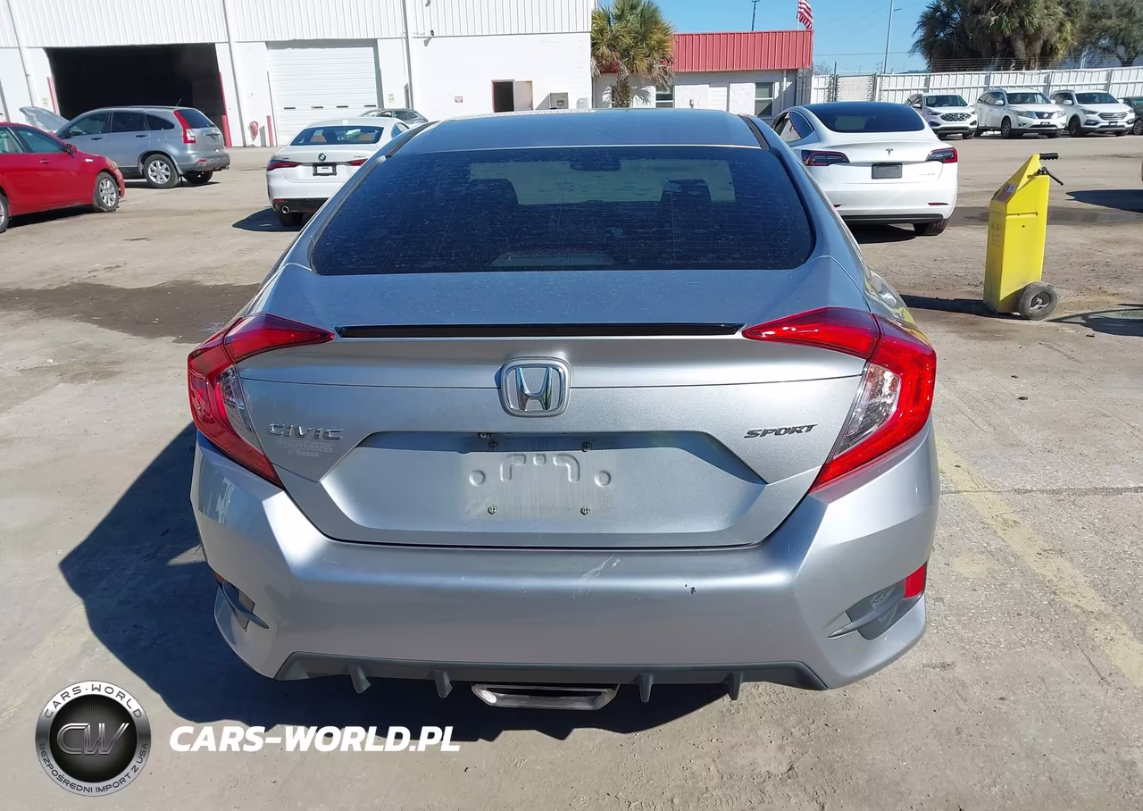 2020 Honda Civic Sport VIN:2HGFC2F80LH595878 - 17