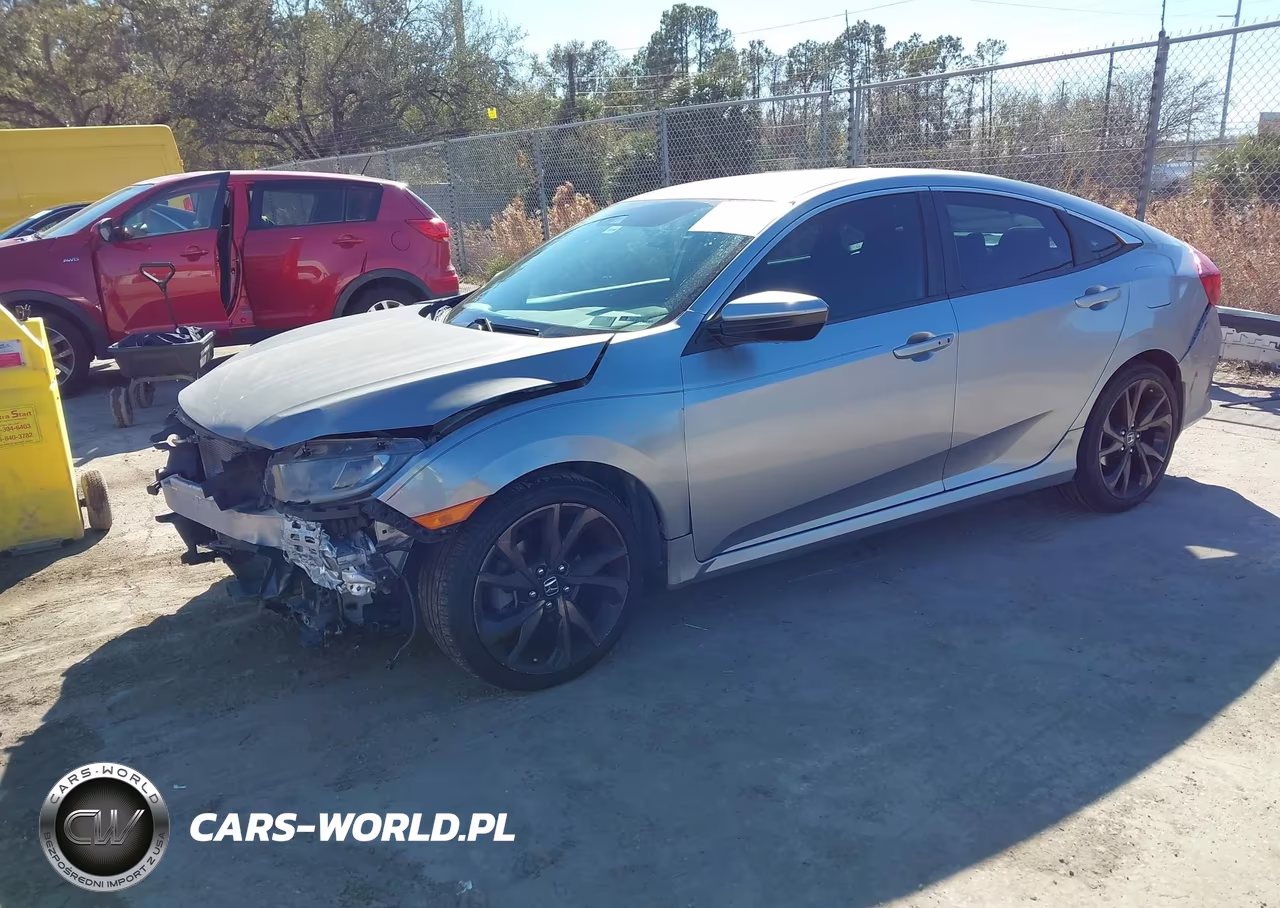 2020 Honda Civic Sport VIN:2HGFC2F80LH595878 - 2