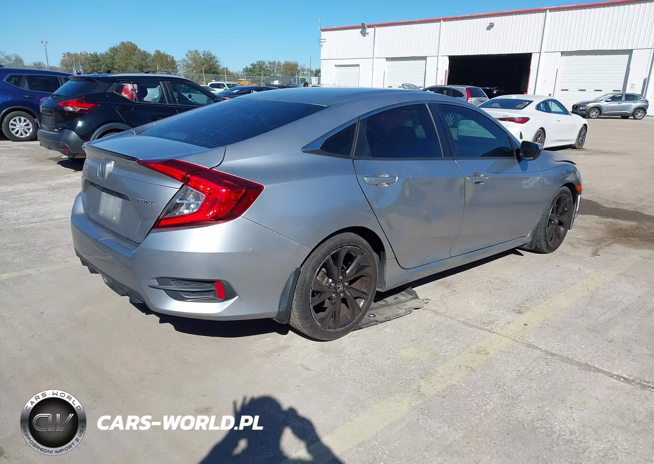 2020 Honda Civic Sport VIN:2HGFC2F80LH595878 - 4