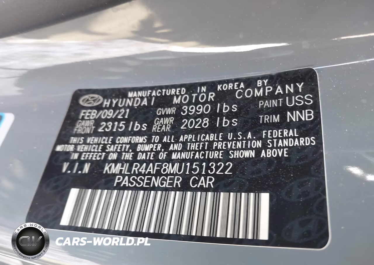 2021 Hyundai Elantra N Line VIN:KMHLR4AF8MU151322 - 9