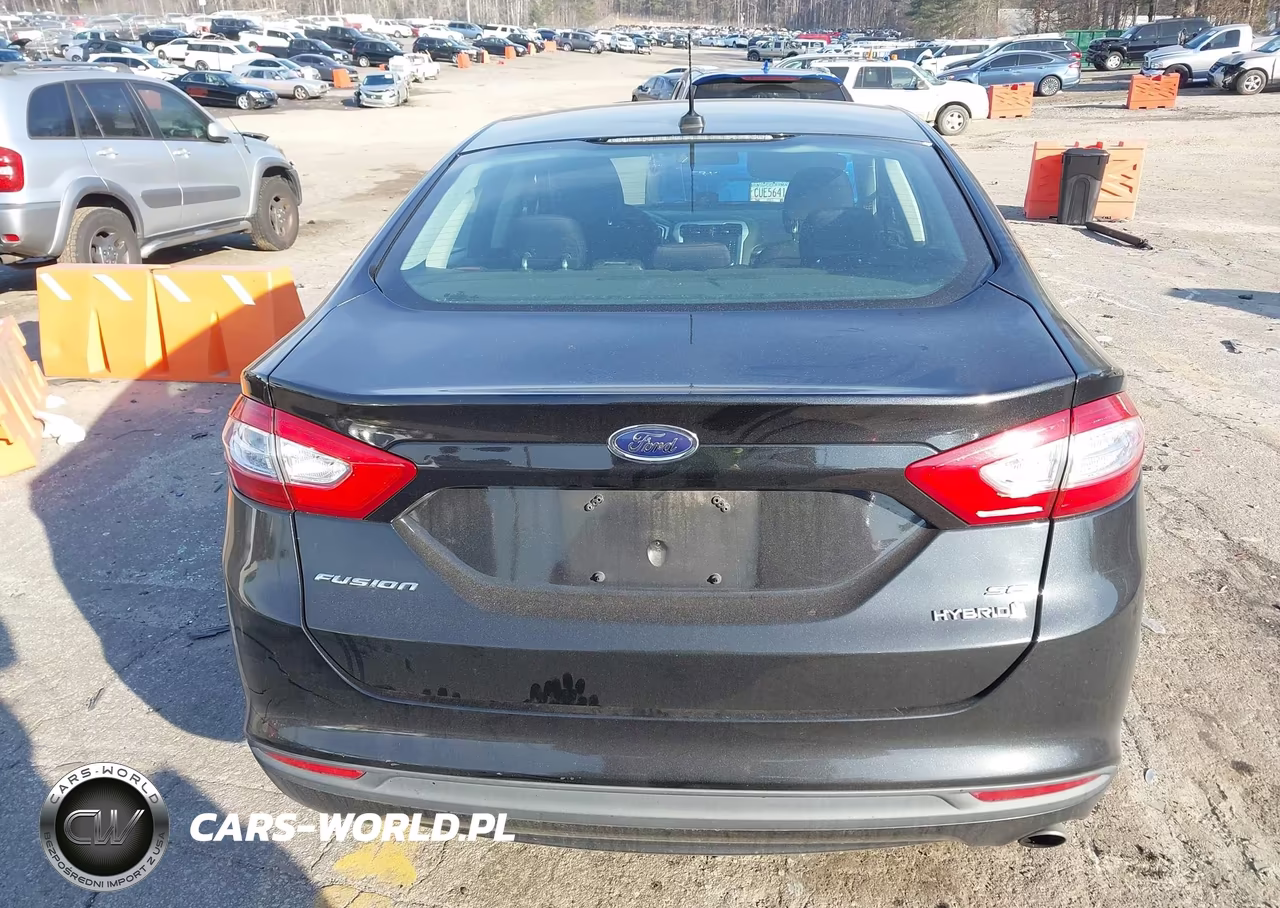 2013 Ford Fusion Hybrid Se VIN:3FA6P0LU9DR365597 - 16