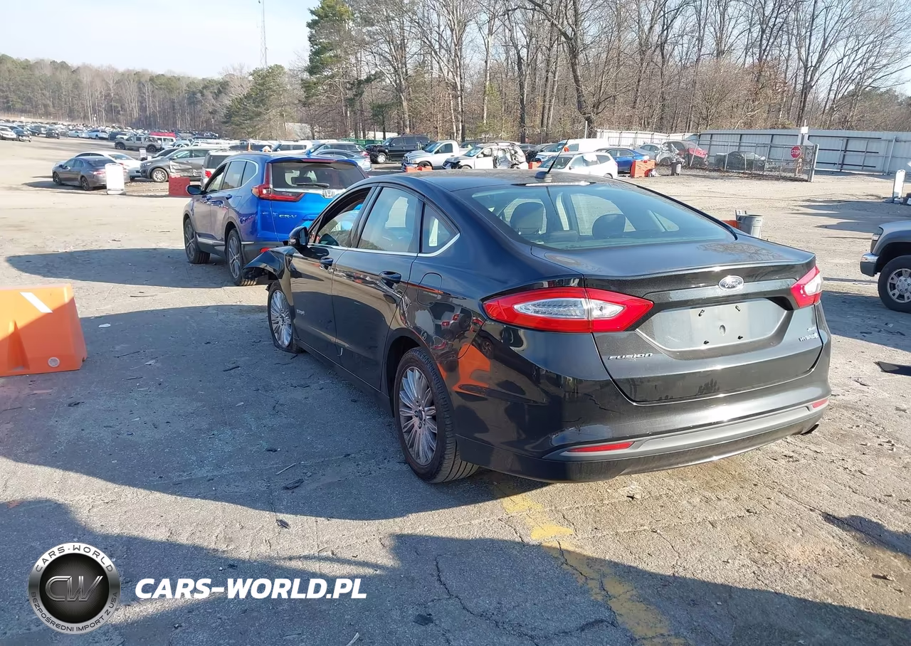 2013 Ford Fusion Hybrid Se VIN:3FA6P0LU9DR365597 - 3