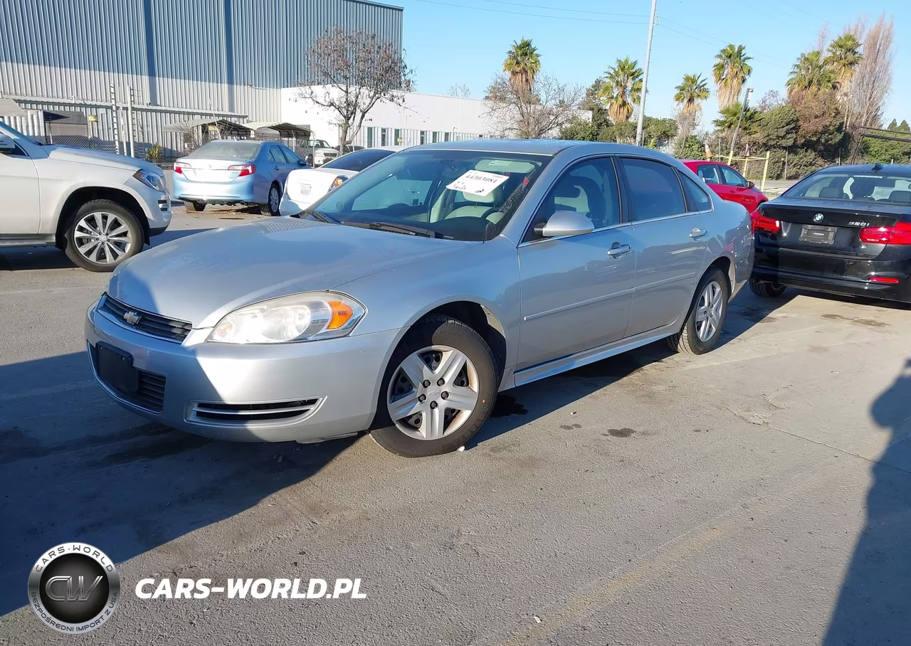 2011 Chevrolet Impala Ls VIN:2G1WF5EK3B1322860 - 2