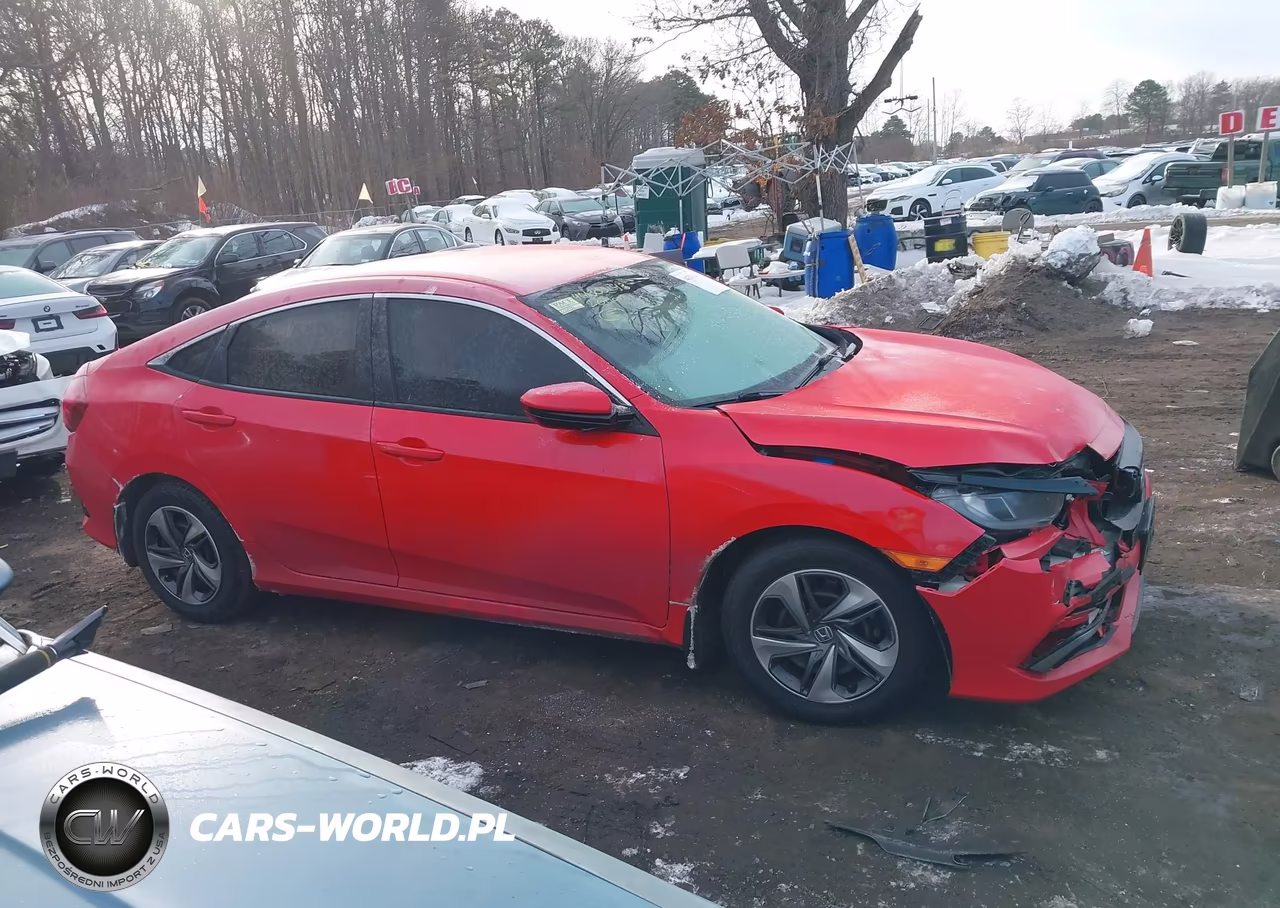 2020 Honda Civic Lx VIN:2HGFC2F65LH503212 - 13