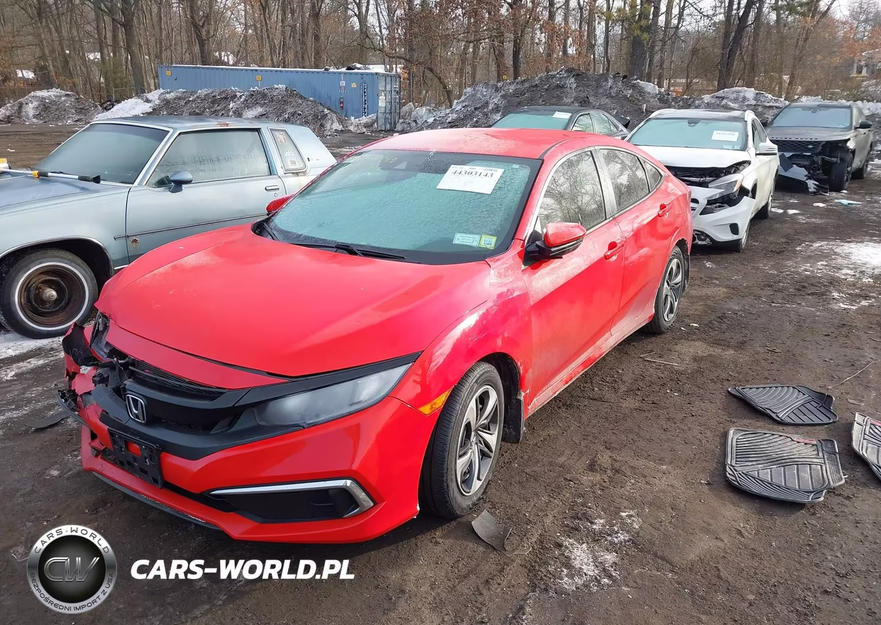 2020 Honda Civic Lx VIN:2HGFC2F65LH503212 - 2