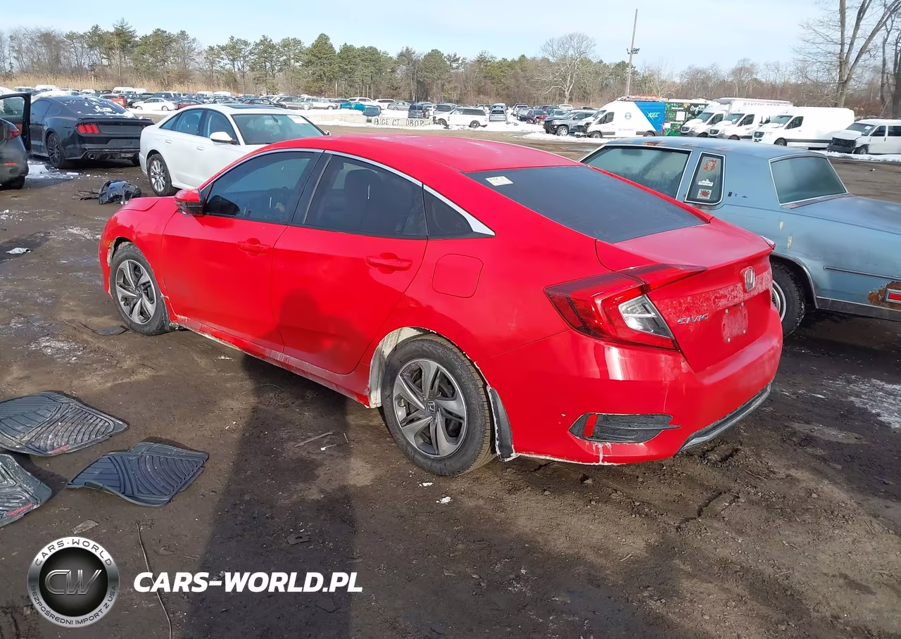 2020 Honda Civic Lx VIN:2HGFC2F65LH503212 - 3