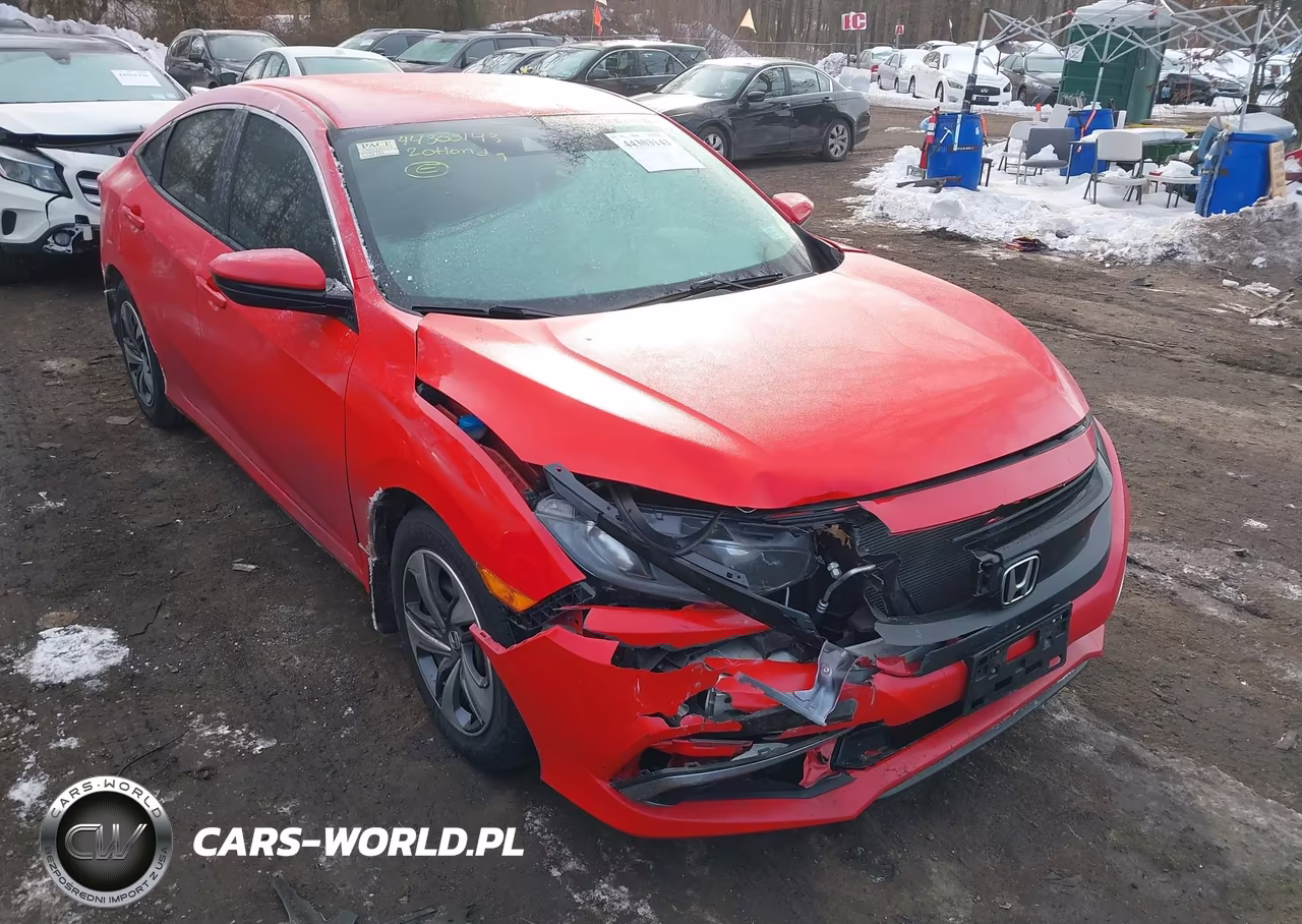 2020 Honda Civic Lx VIN:2HGFC2F65LH503212 - 6