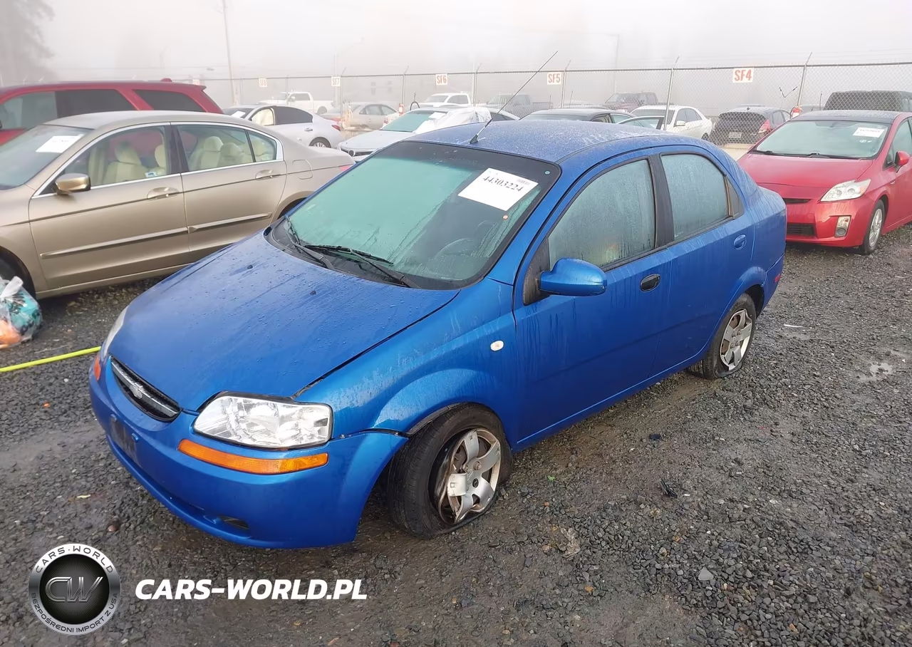 2006 Chevrolet Aveo Ls VIN:KL1TD56686B522857 - 2