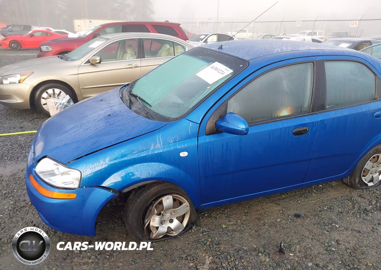 2006 Chevrolet Aveo Ls VIN:KL1TD56686B522857 - 6