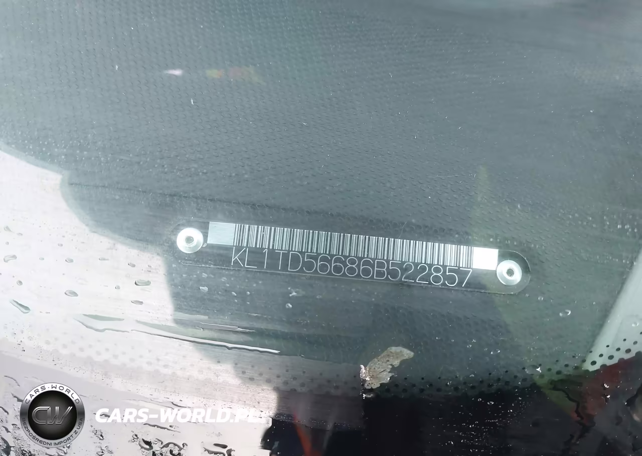 2006 Chevrolet Aveo Ls VIN:KL1TD56686B522857 - 9