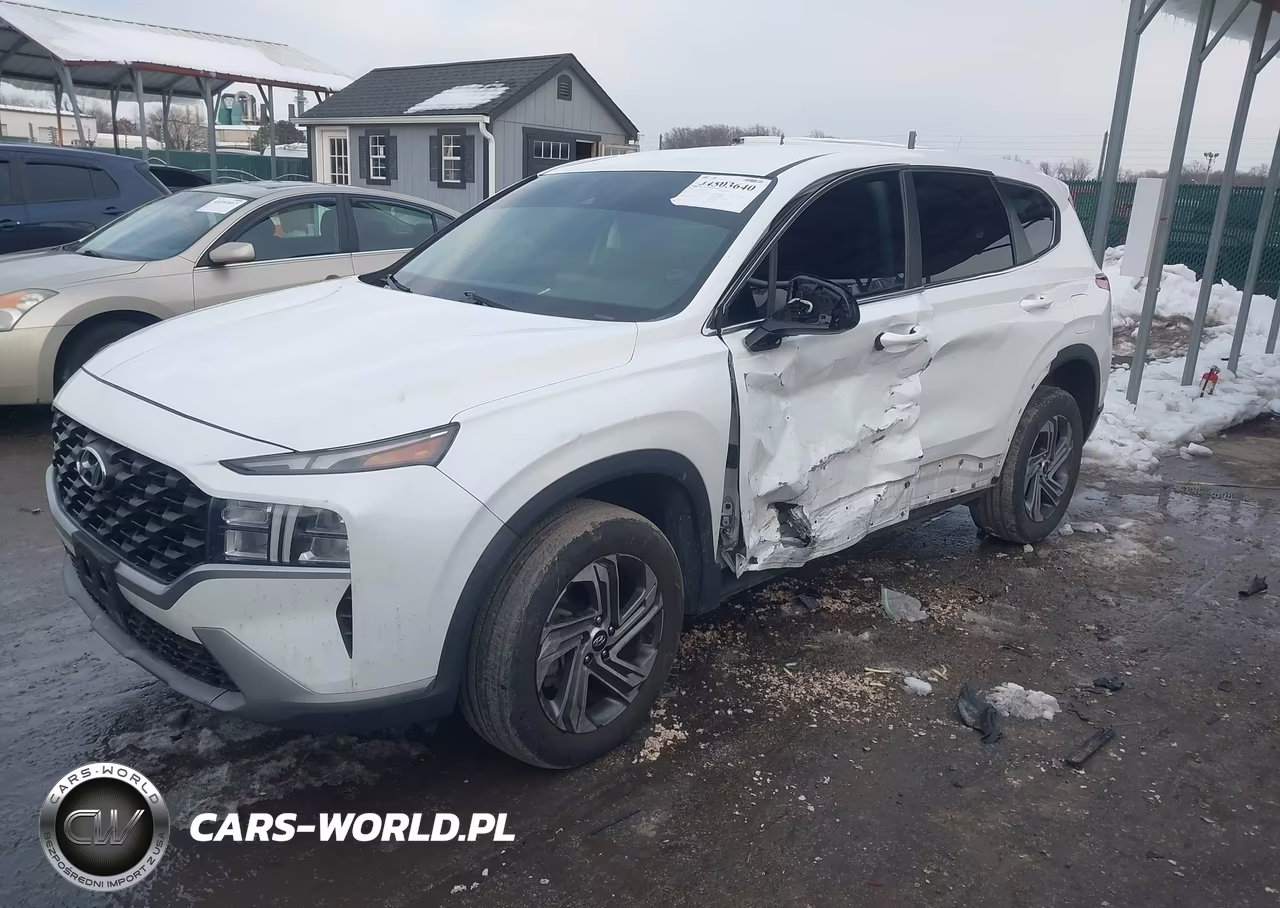 2021 Hyundai Santa Fe Se VIN:5NMS1DAJ7MH327845 - 2
