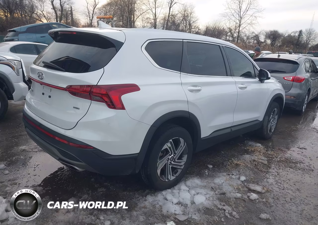2021 Hyundai Santa Fe Se VIN:5NMS1DAJ7MH327845 - 4