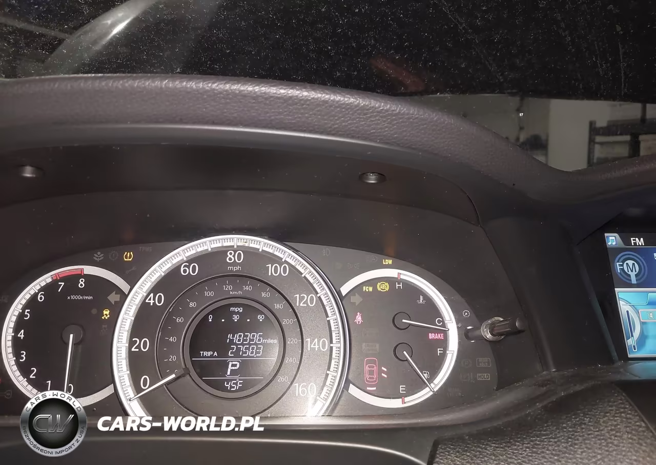 2015 Honda Accord Ex-L V-6 VIN:1HGCR3F88FA021927 - 7
