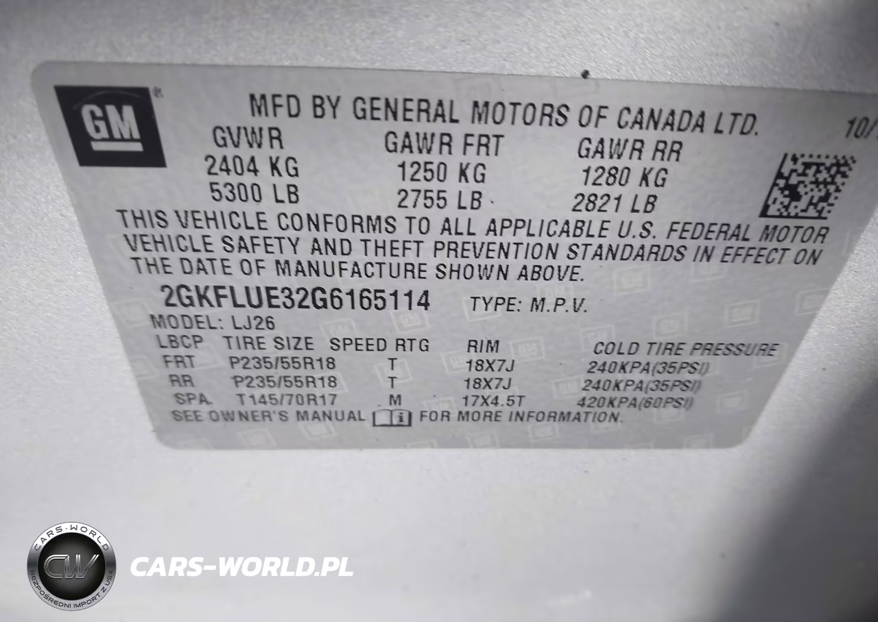 2016 GMC Terrain Slt VIN:2GKFLUE32G6165114 - 9