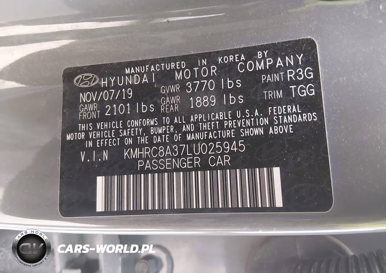 2020 Hyundai Venue Sel VIN:KMHRC8A37LU025945 - 9