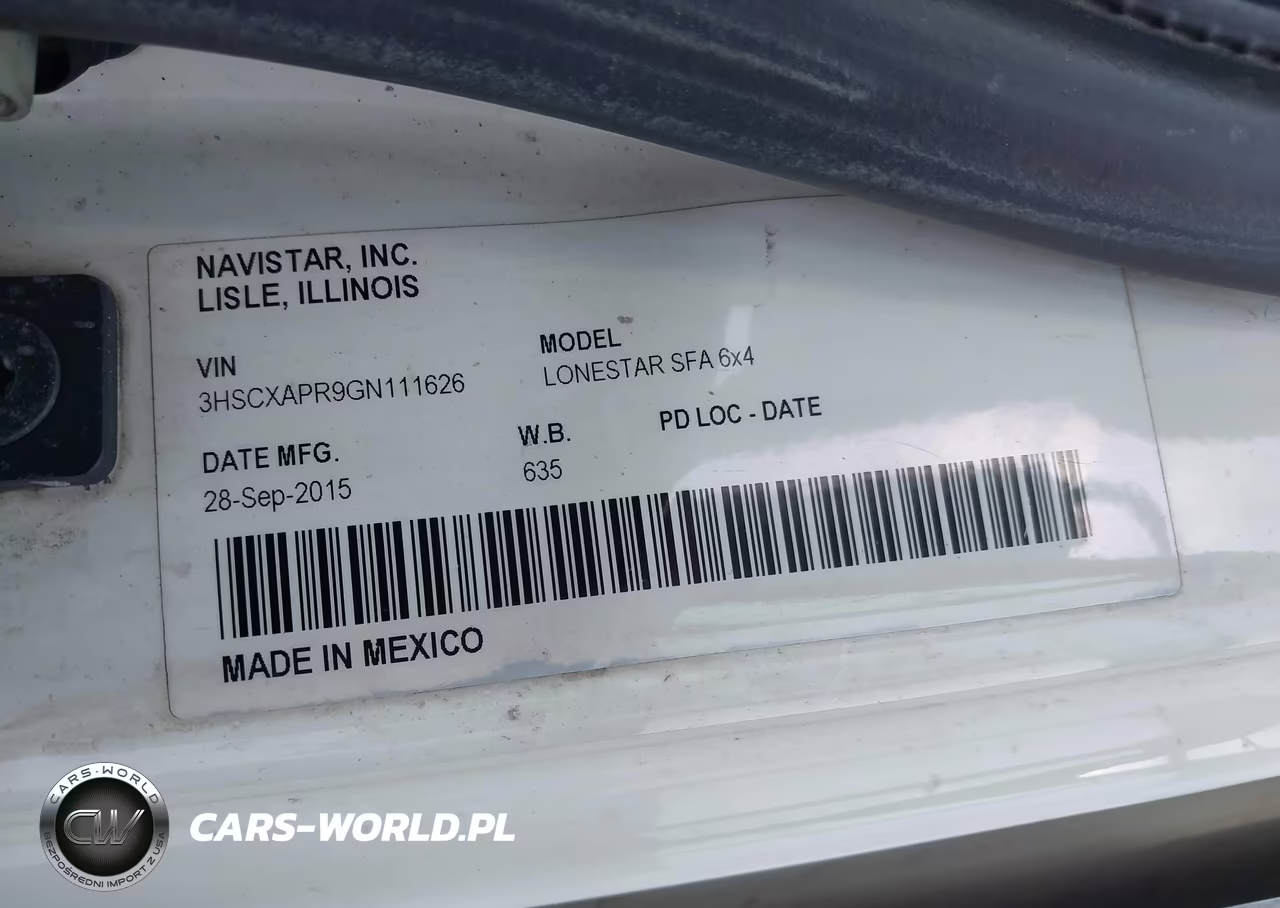 2016 International Lonestar VIN:3HSCXAPR9GN111626 - 9