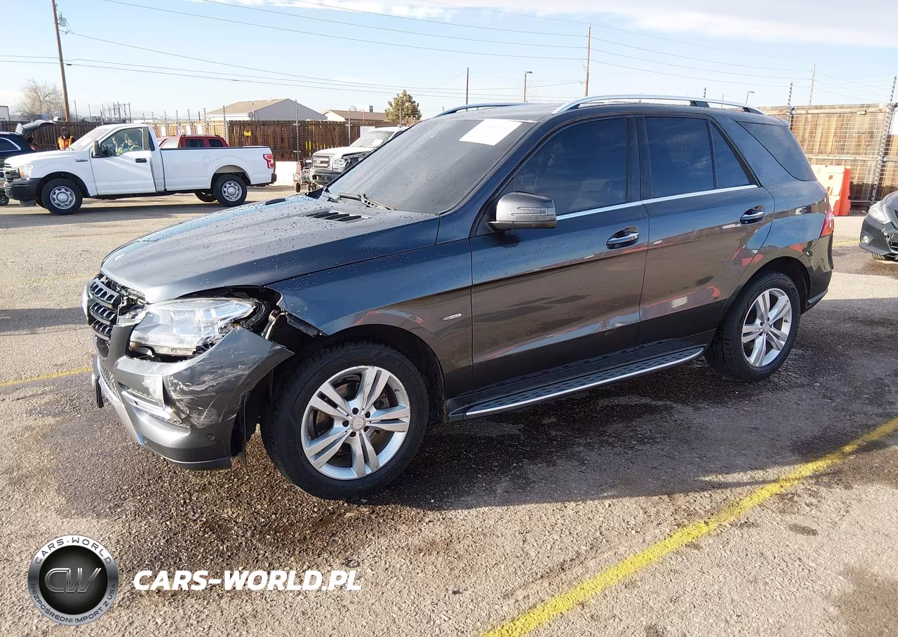 2012 Mercedes-Benz Ml 350 Bluetec 4Matic VIN:4JGDA2EB8CA060672 - 2