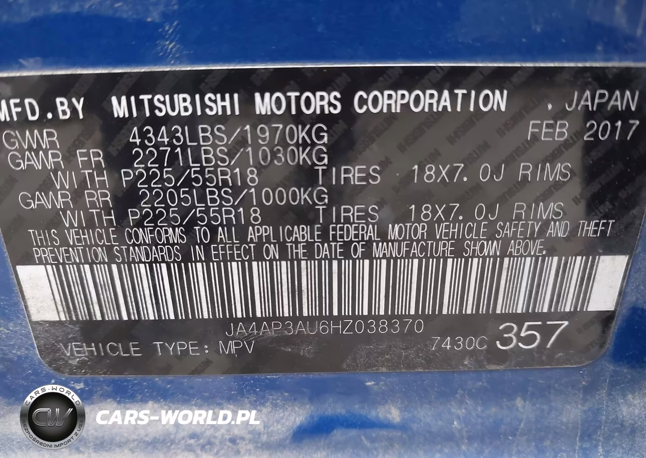 2017 Mitsubishi Outlander Sport 2.0 Es-2.0 Le VIN:JA4AP3AU6HZ038370 - 9