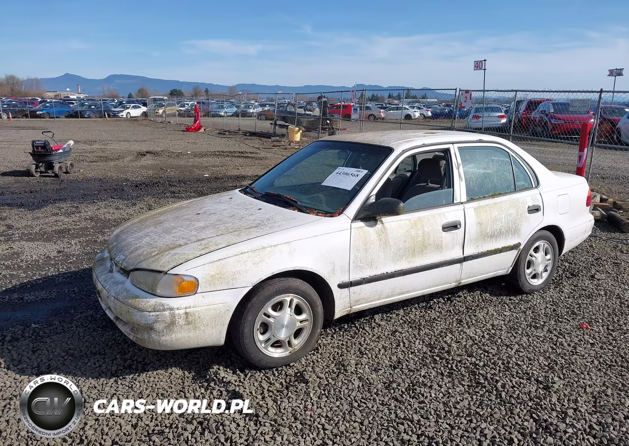 1998 Chevrolet Prizm Base Cmi VIN:1Y1SK5280WZ432574 - 2