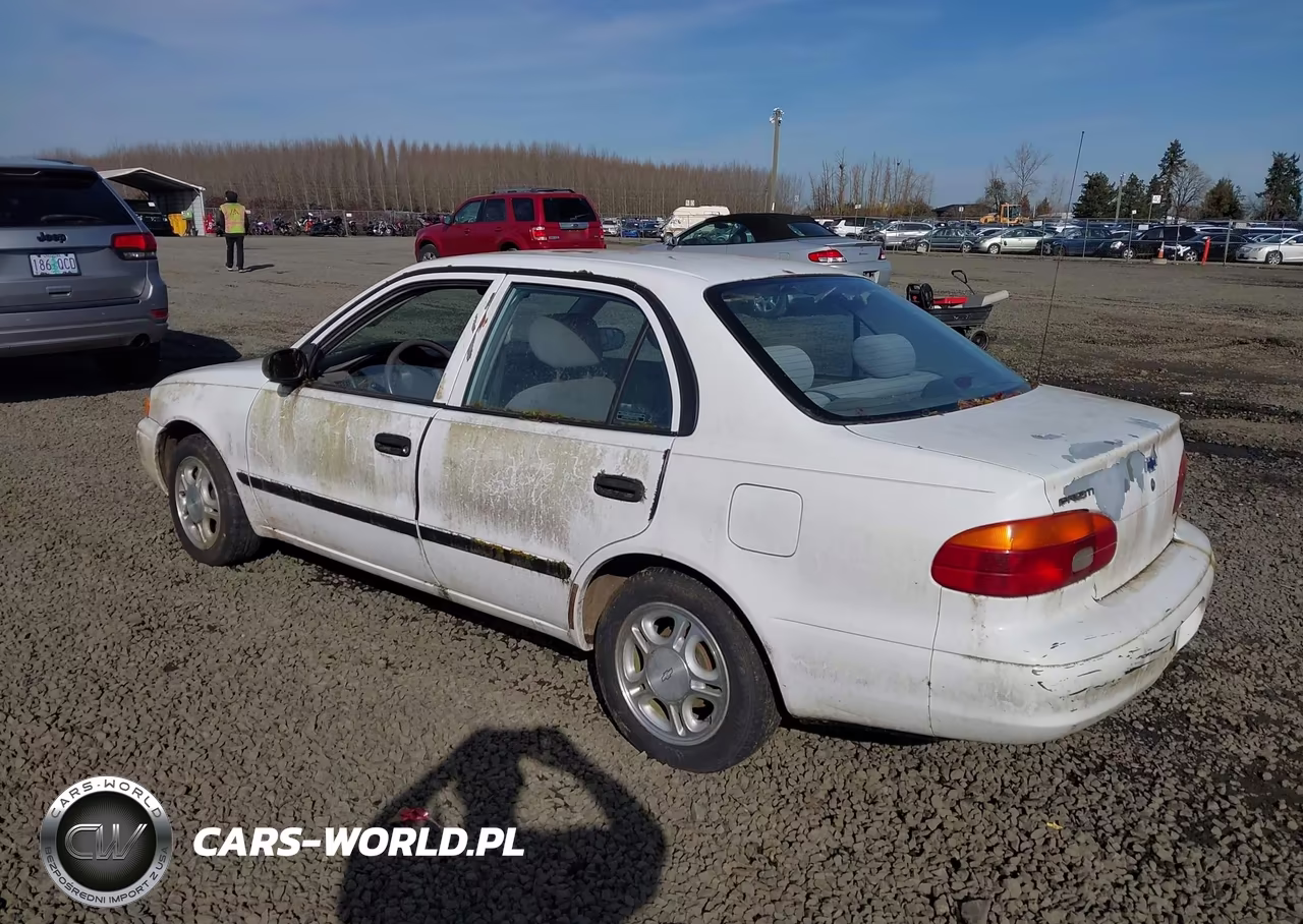 1998 Chevrolet Prizm Base Cmi VIN:1Y1SK5280WZ432574 - 3