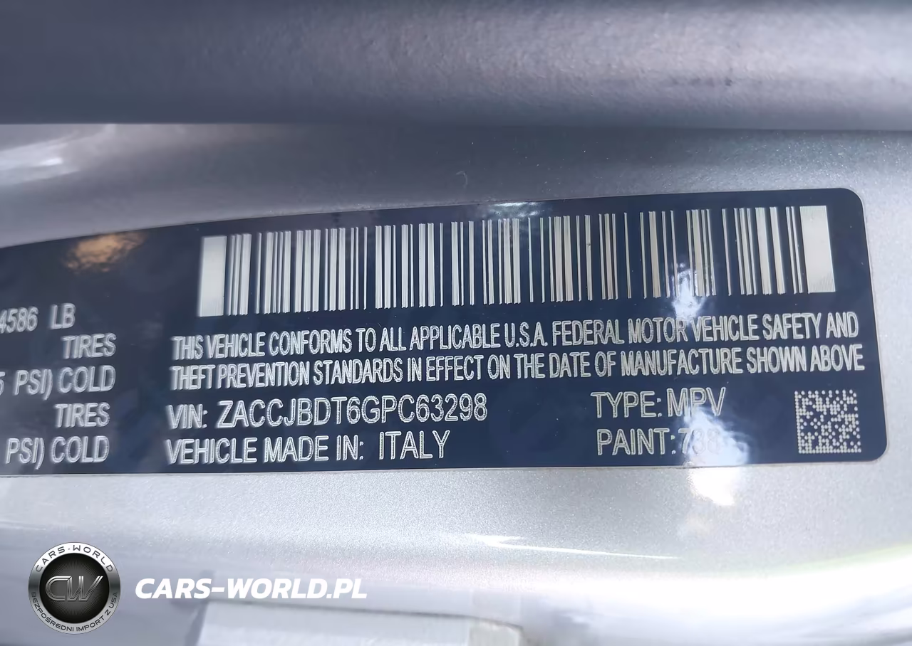 2016 Jeep Renegade Limited VIN:ZACCJBDT6GPC63298 - 9