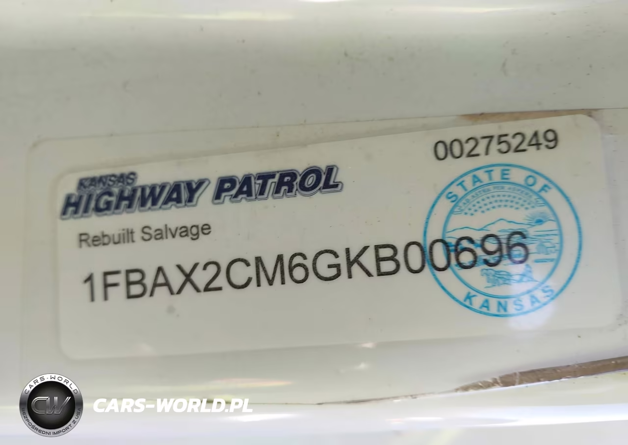 2016 Ford Transit-350 Xlt VIN:1FBAX2CM6GKB00696 - 8