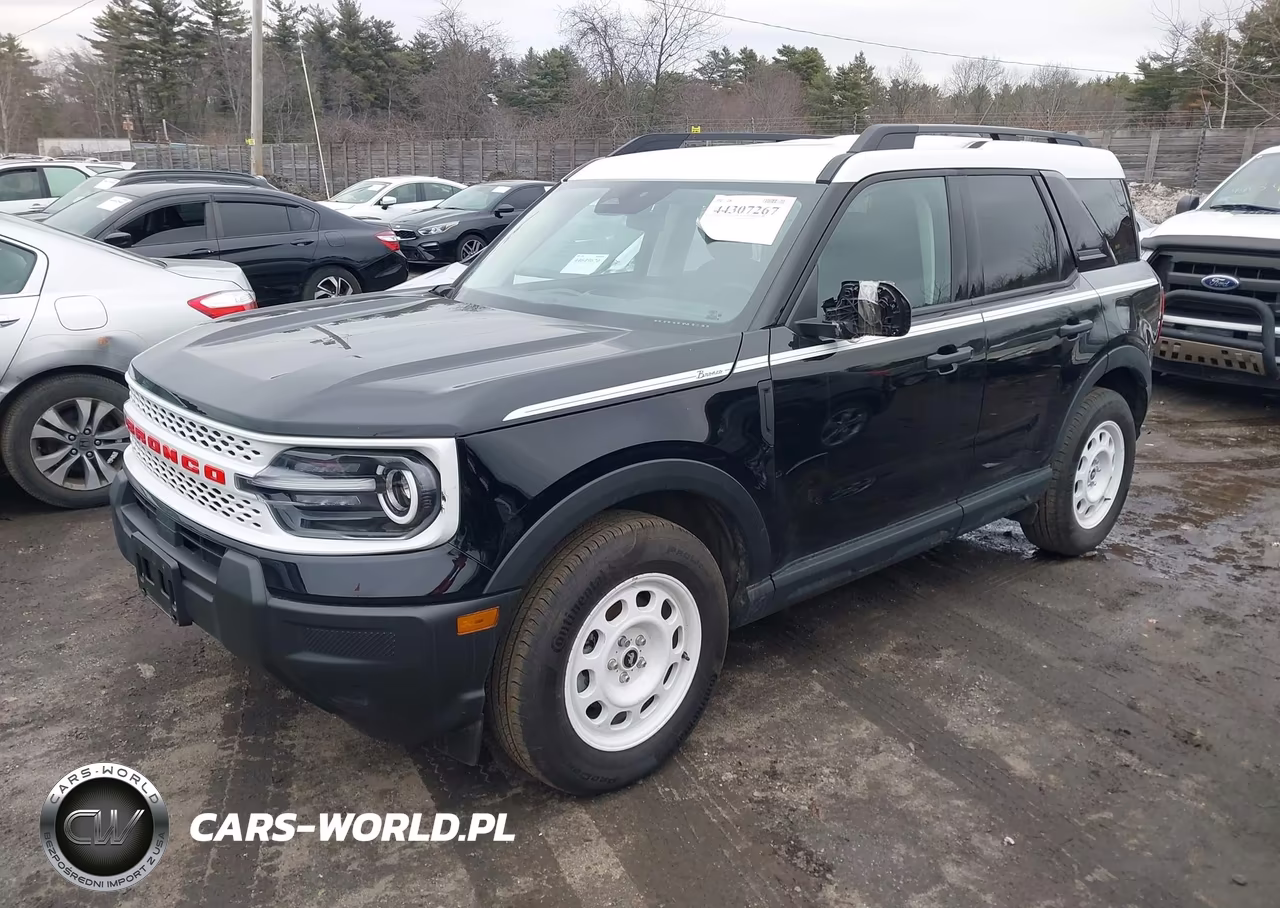 2025 Ford Bronco Sport Heritage VIN:3FMCR9GN7SRE21575 - 2