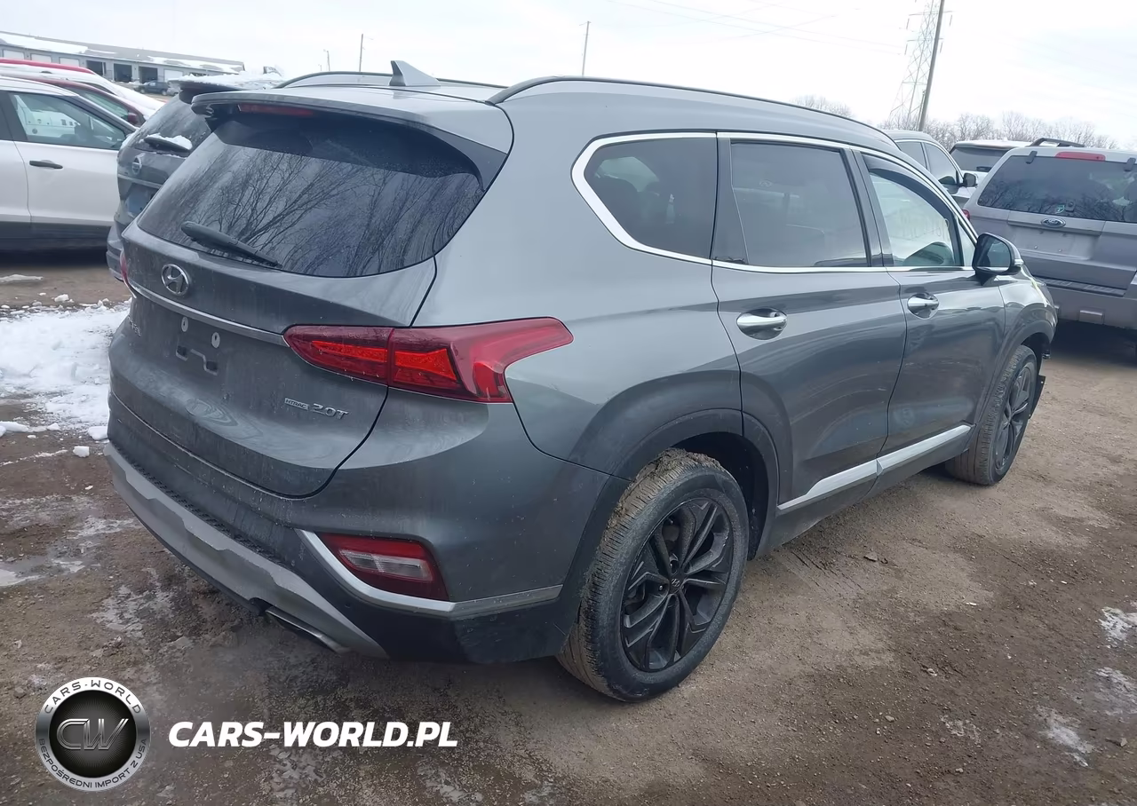 2019 Hyundai Santa Fe Ultimate 2.0T VIN:5NMS5CAA1KH076302 - 4