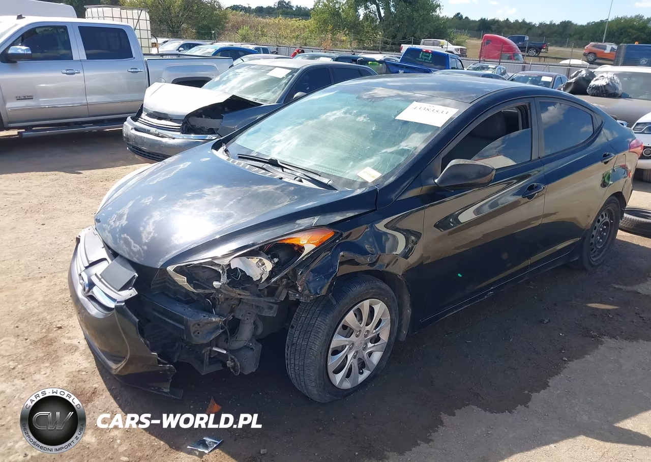 2011 Hyundai Elantra Gls VIN:5NPDH4AE0BH034652 - 2