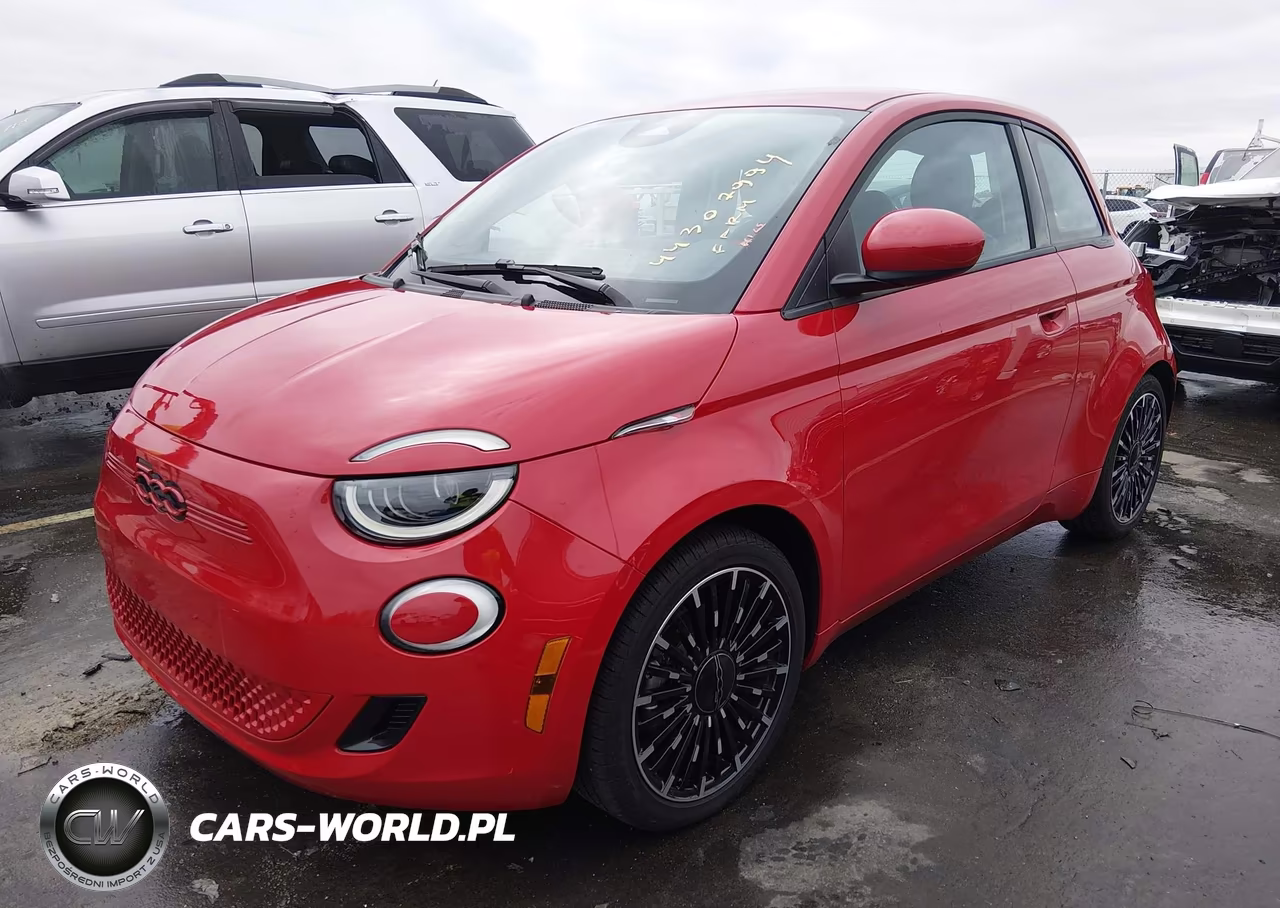 2024 Fiat 500E Inspi(Red) Fwd VIN:ZFAFFAA46RX209061 - 2