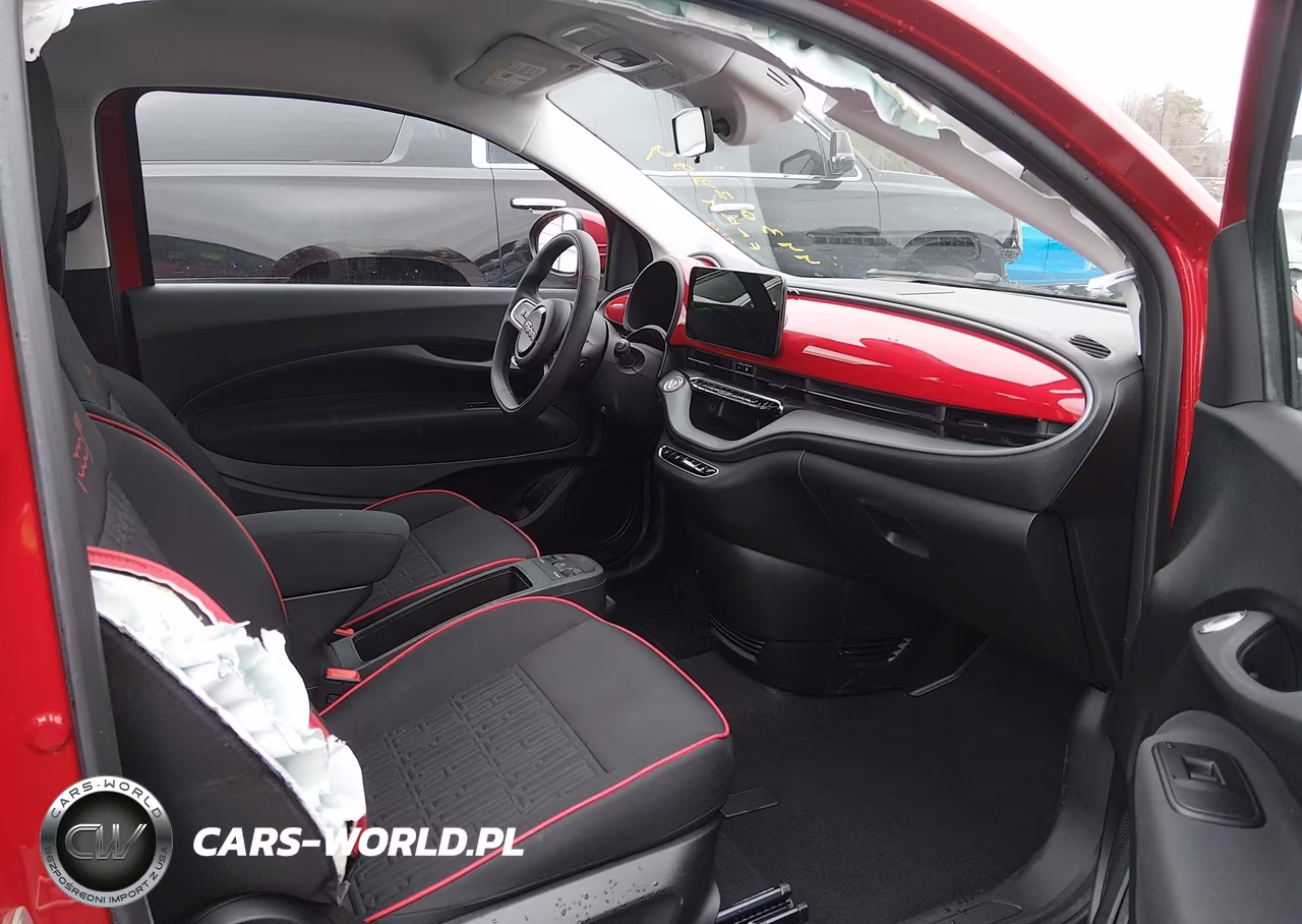 2024 Fiat 500E Inspi(Red) Fwd VIN:ZFAFFAA46RX209061 - 5
