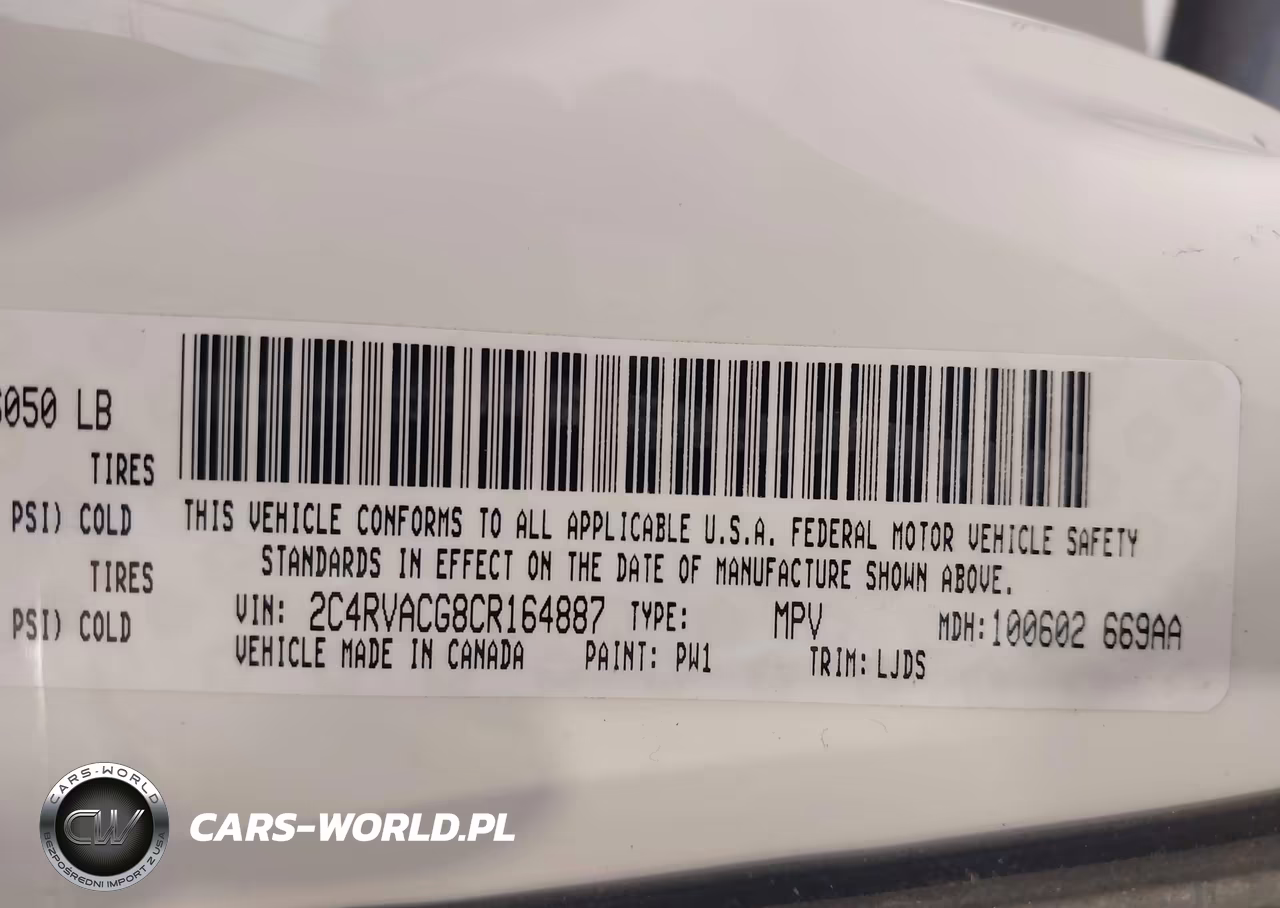 2012 Volkswagen Routan Sel VIN:2C4RVACG8CR164887 - 9