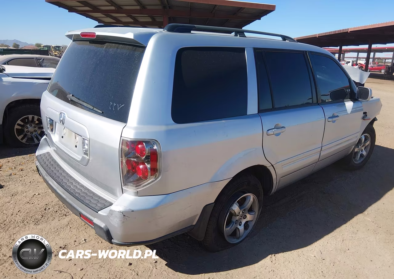 2007 Honda Pilot Ex VIN:5FNYF28467B046495 - 4