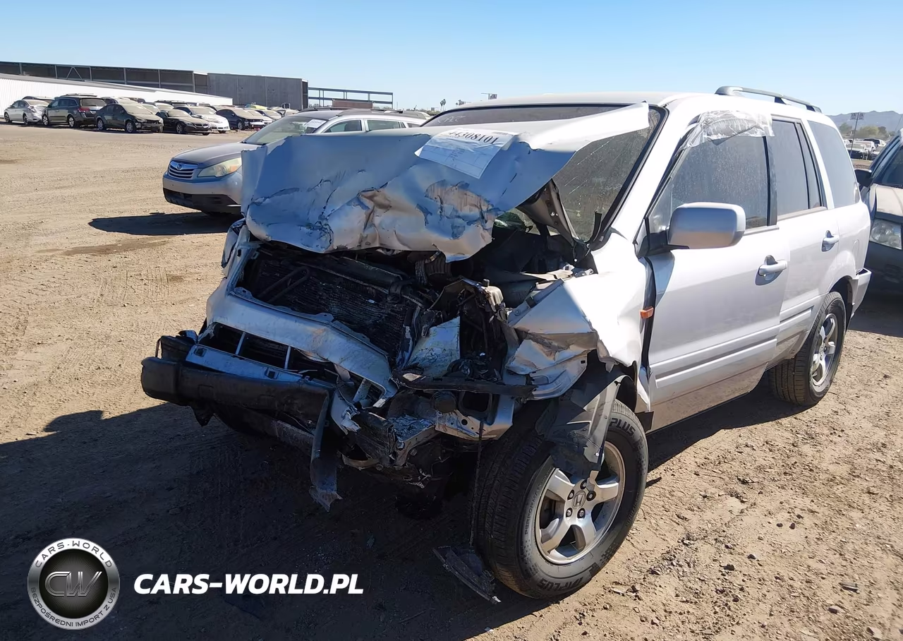 2007 Honda Pilot Ex VIN:5FNYF28467B046495 - 6