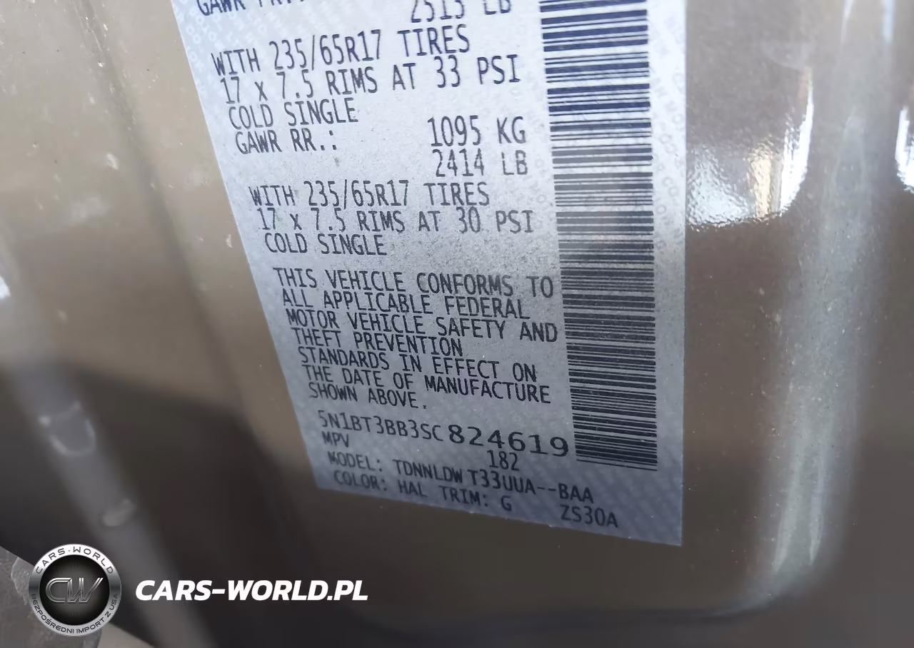 2025 Nissan Rogue Rock Creek VIN:5N1BT3BB3SC824619 - 9