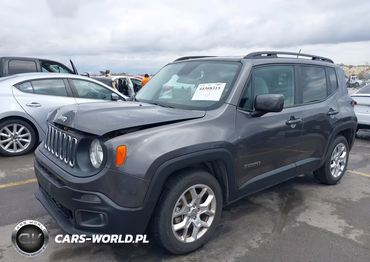 2017 Jeep Renegade Latitude Fwd VIN:ZACCJABB2HPF05431 - 2