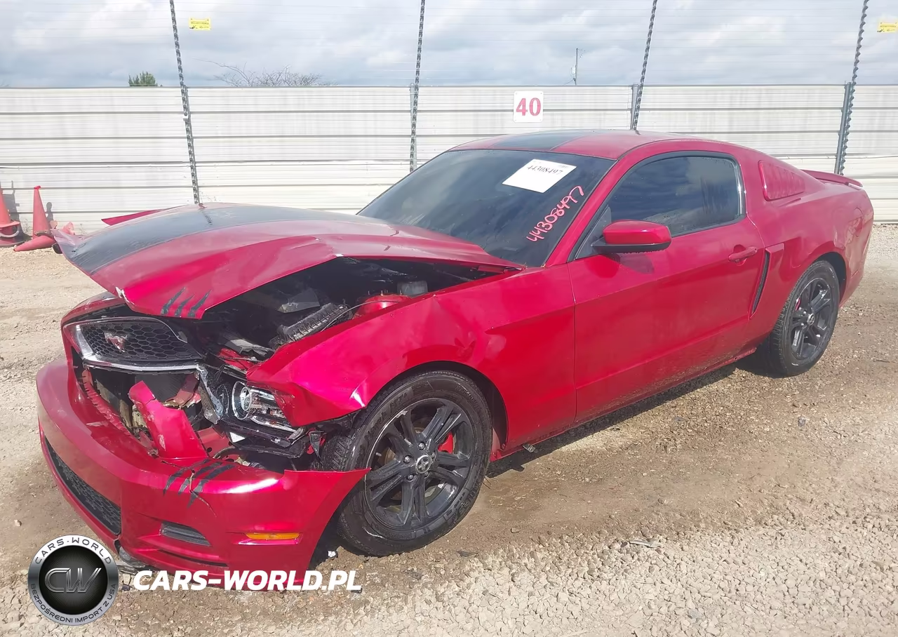 2013 Ford Mustang V6 Premium VIN:1ZVBP8AM8D5252511 - 2