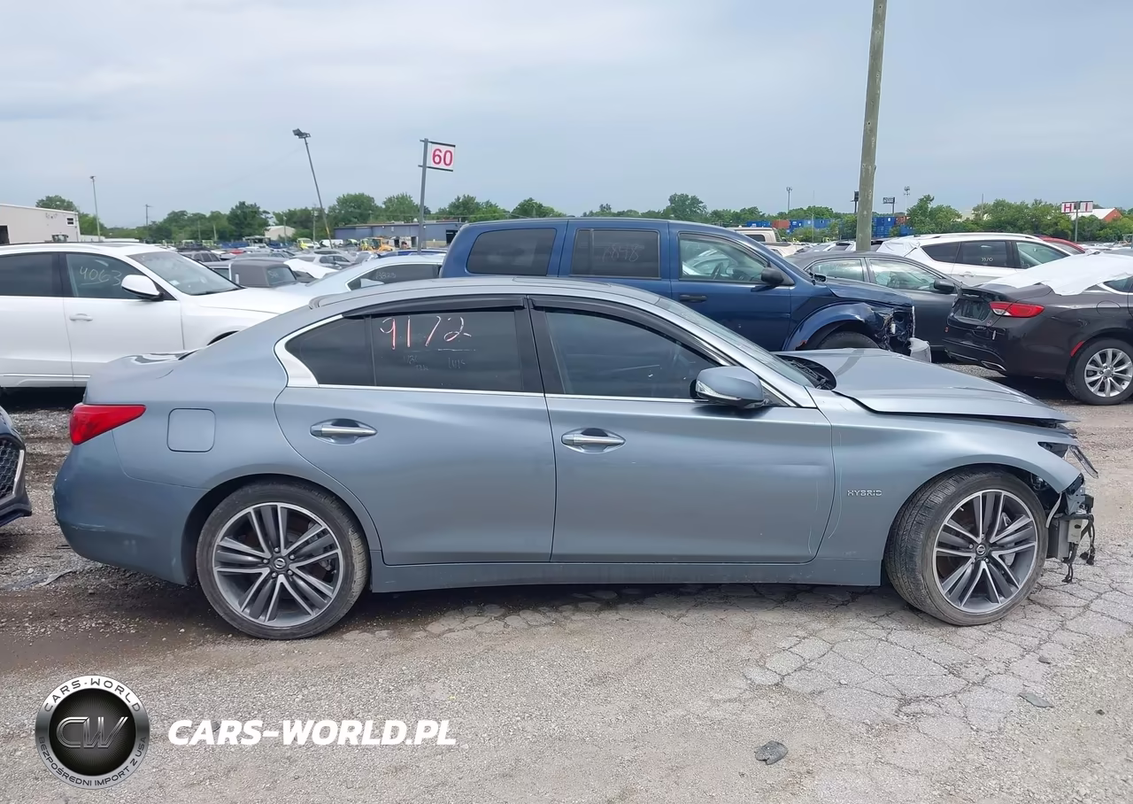 2014 Infiniti Q50 Hybrid Sport VIN:JN1AV7AR2EM702268 - 13