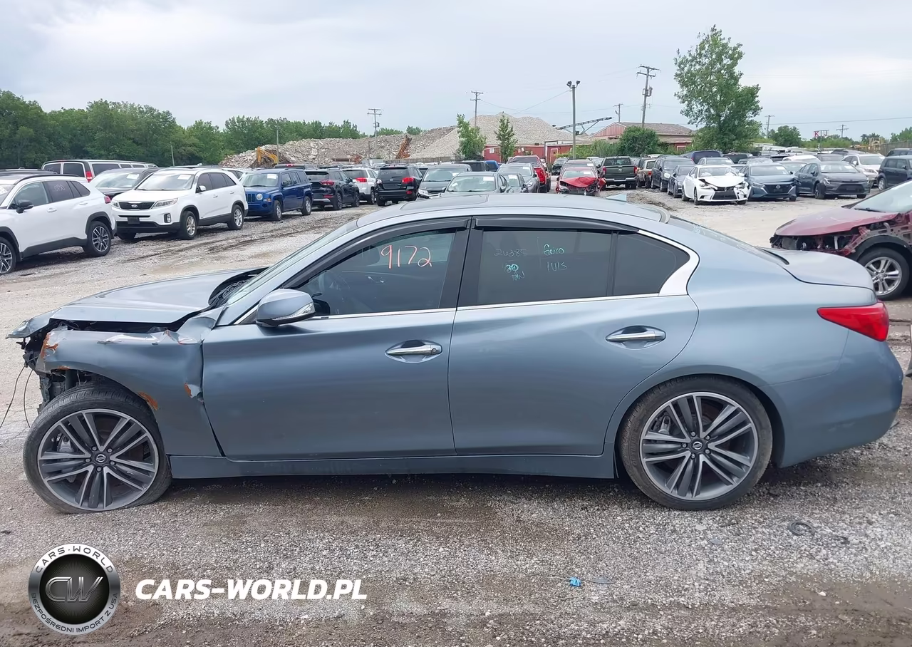 2014 Infiniti Q50 Hybrid Sport VIN:JN1AV7AR2EM702268 - 14