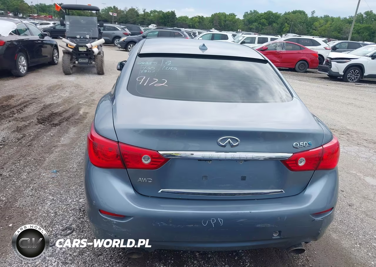 2014 Infiniti Q50 Hybrid Sport VIN:JN1AV7AR2EM702268 - 16