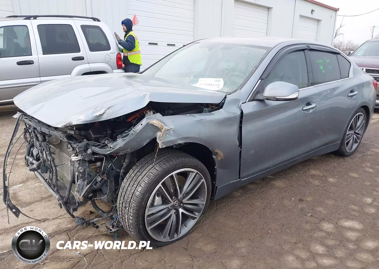 2014 Infiniti Q50 Hybrid Sport VIN:JN1AV7AR2EM702268 - 2