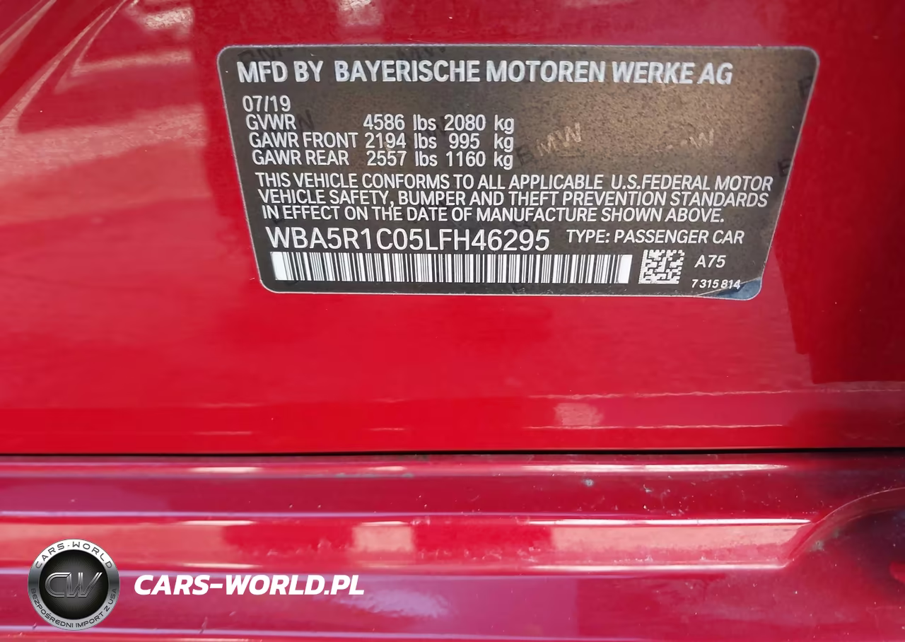 2020 BMW 330I VIN:WBA5R1C05LFH46295 - 9