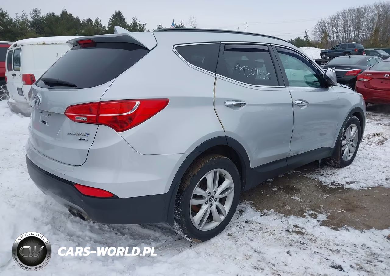 2014 Hyundai Santa Fe Sport 2.0L Turbo VIN:5XYZUDLA1EG189640 - 4
