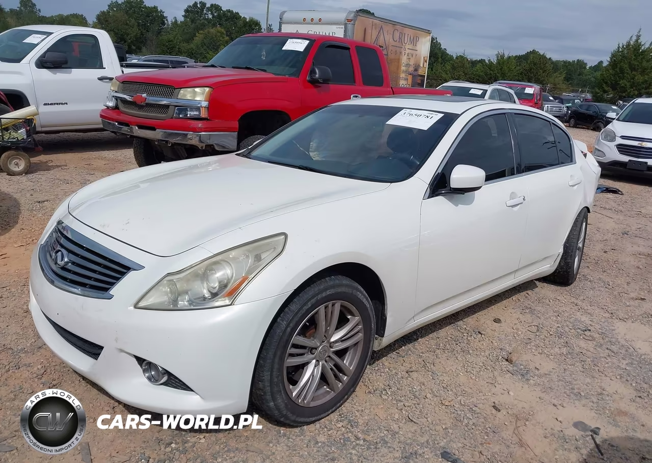 2011 Infiniti G37X VIN:JN1CV6AR0BM351018 - 2