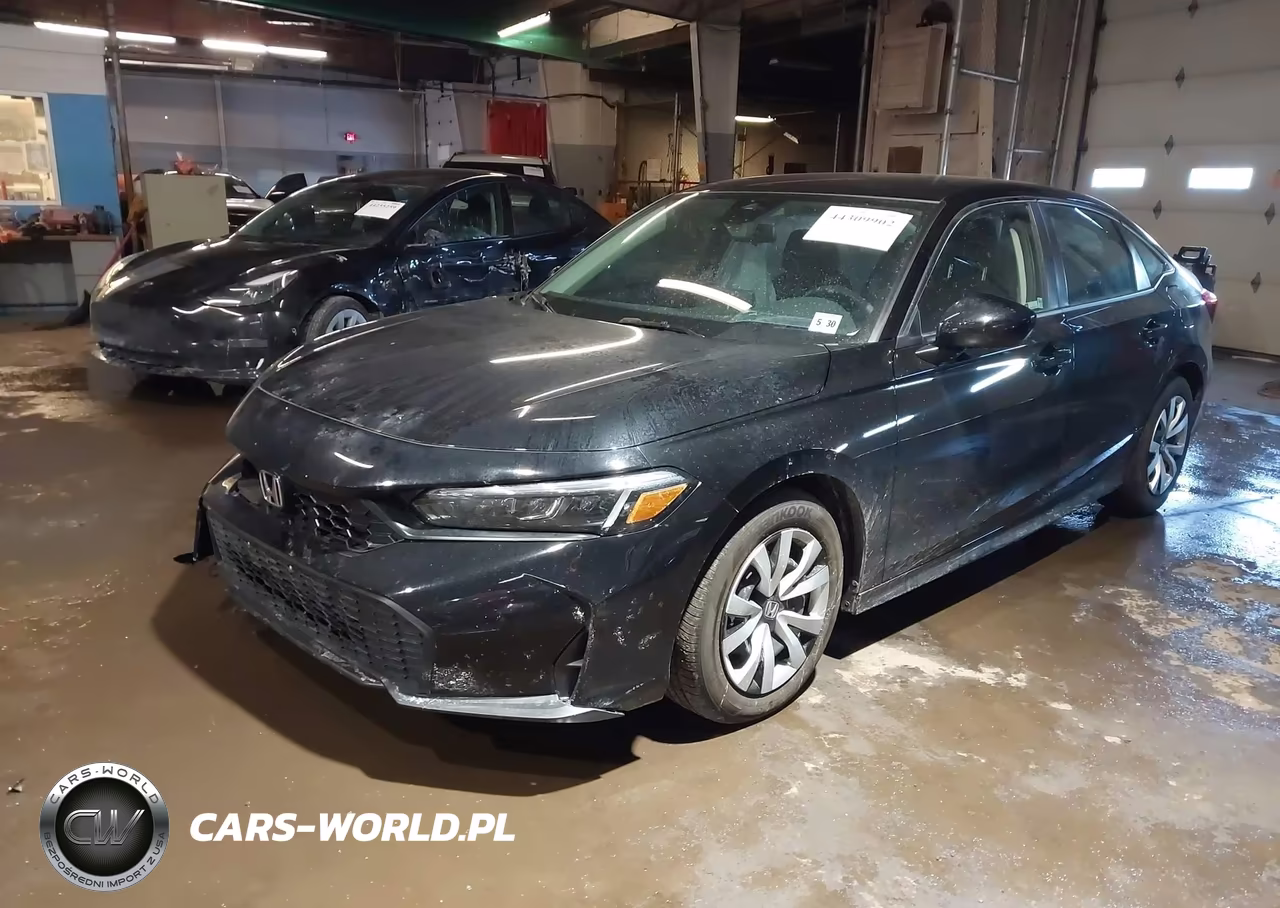 2025 Honda Civic Lx VIN:2HGFE2F22SH595742 - 2