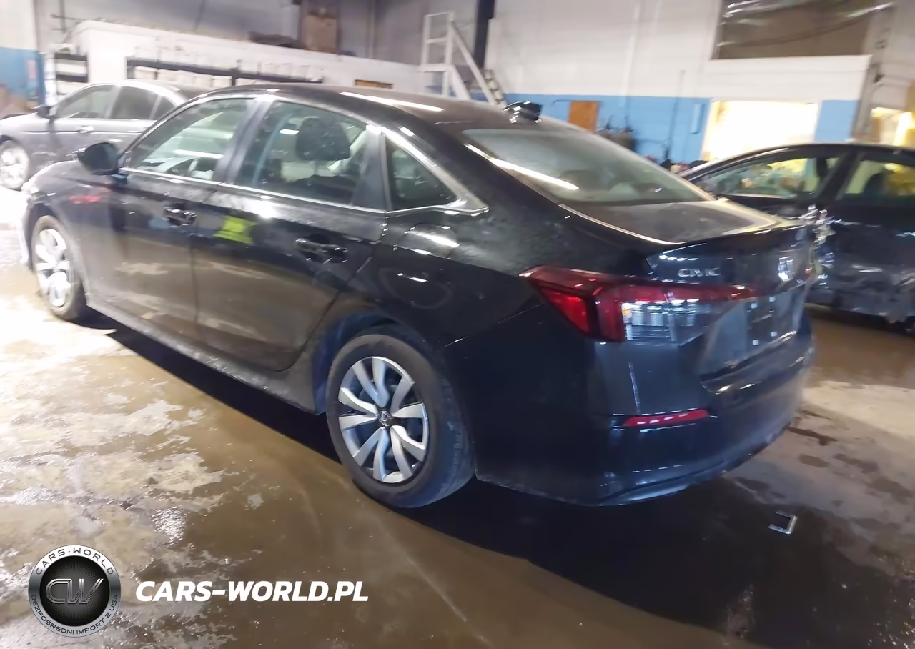 2025 Honda Civic Lx VIN:2HGFE2F22SH595742 - 3
