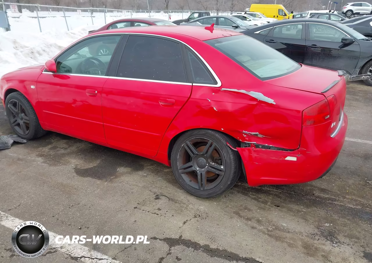 2007 Audi A4 2.0T VIN:WAUDF78E07A053761 - 3