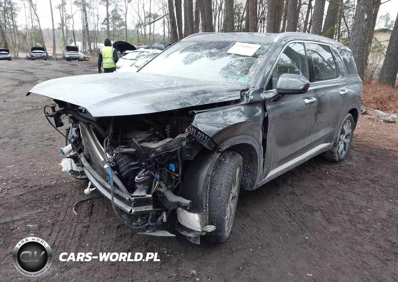 2021 Hyundai Palisade Sel VIN:KM8R34HE6MU286842 - 2